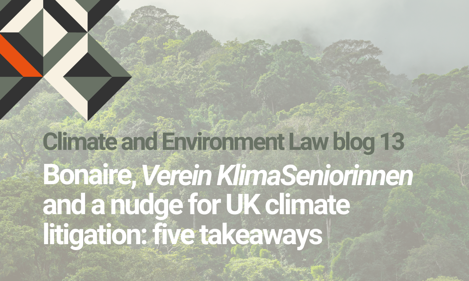 Climate and Environment Law blog 13