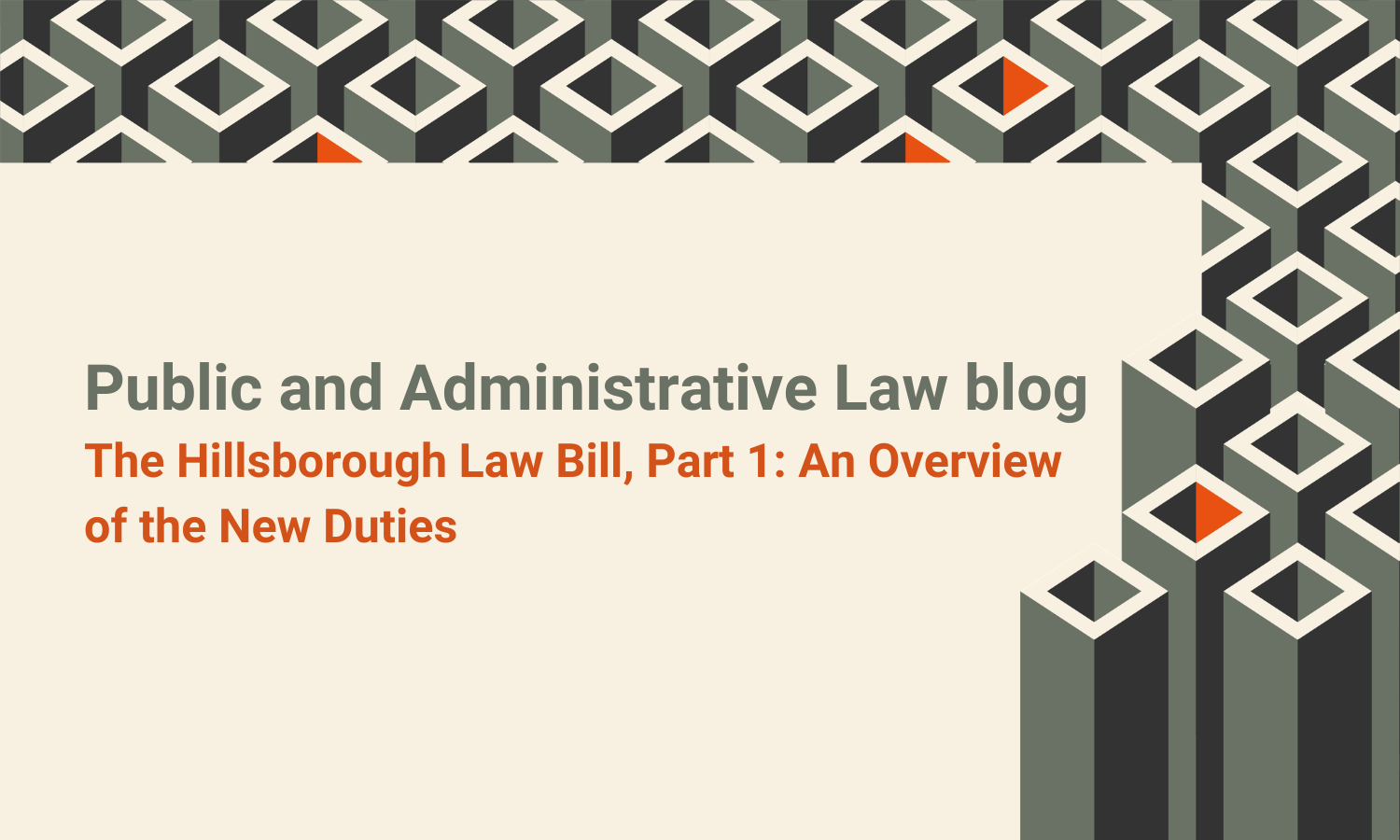 The Hillsborough Law Bill Part 1 An Overview of the New Duties