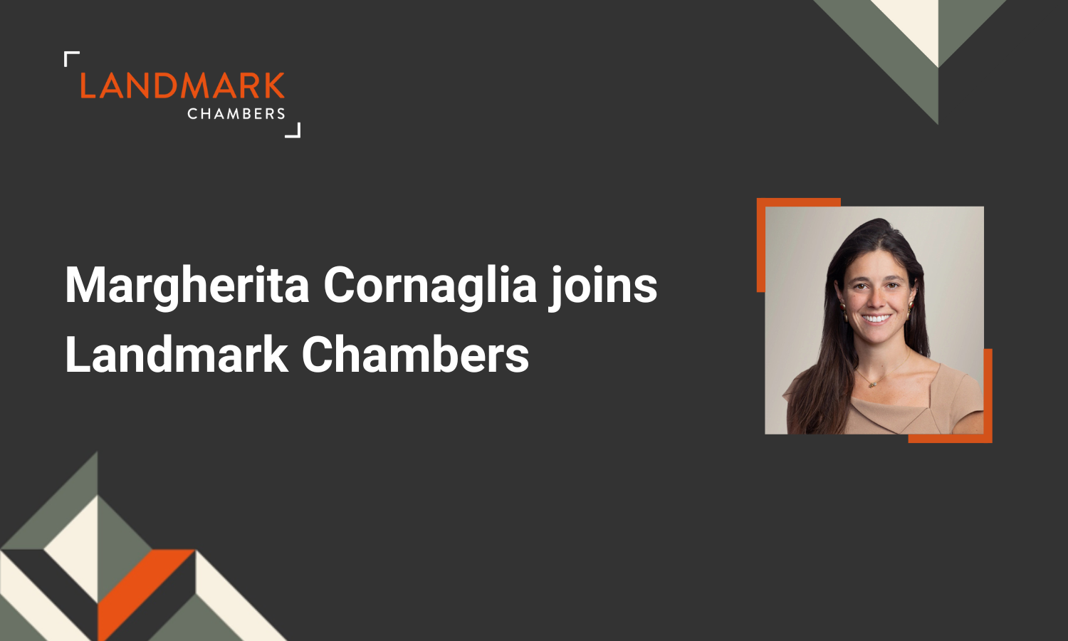 Margherita Cornaglia joins Landmark Chambers